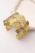 Butterfly Cuff Bracelet – Elegant Open Statement Bangle