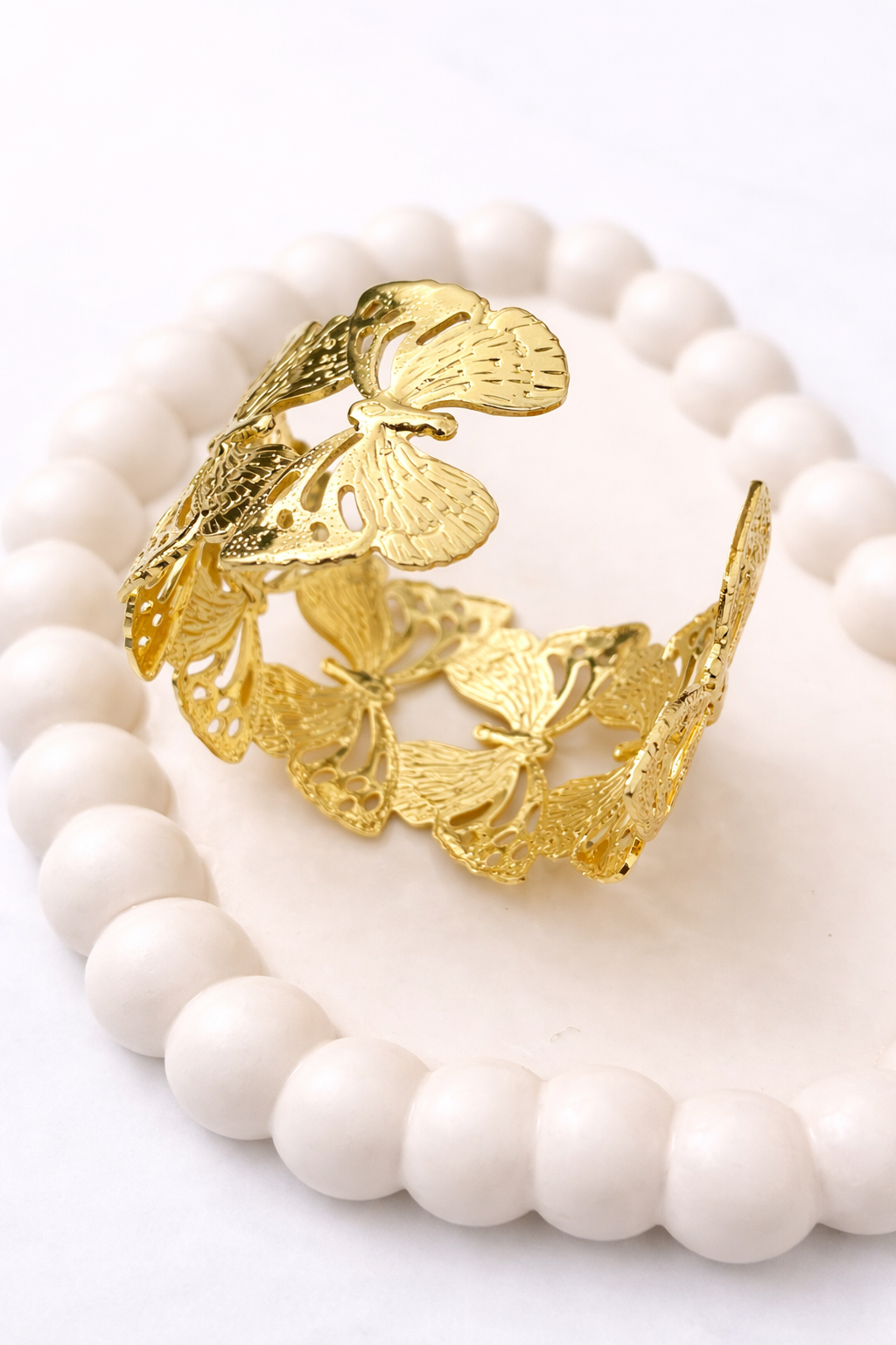Butterfly Cuff Bracelet – Elegant Open Statement Bangle