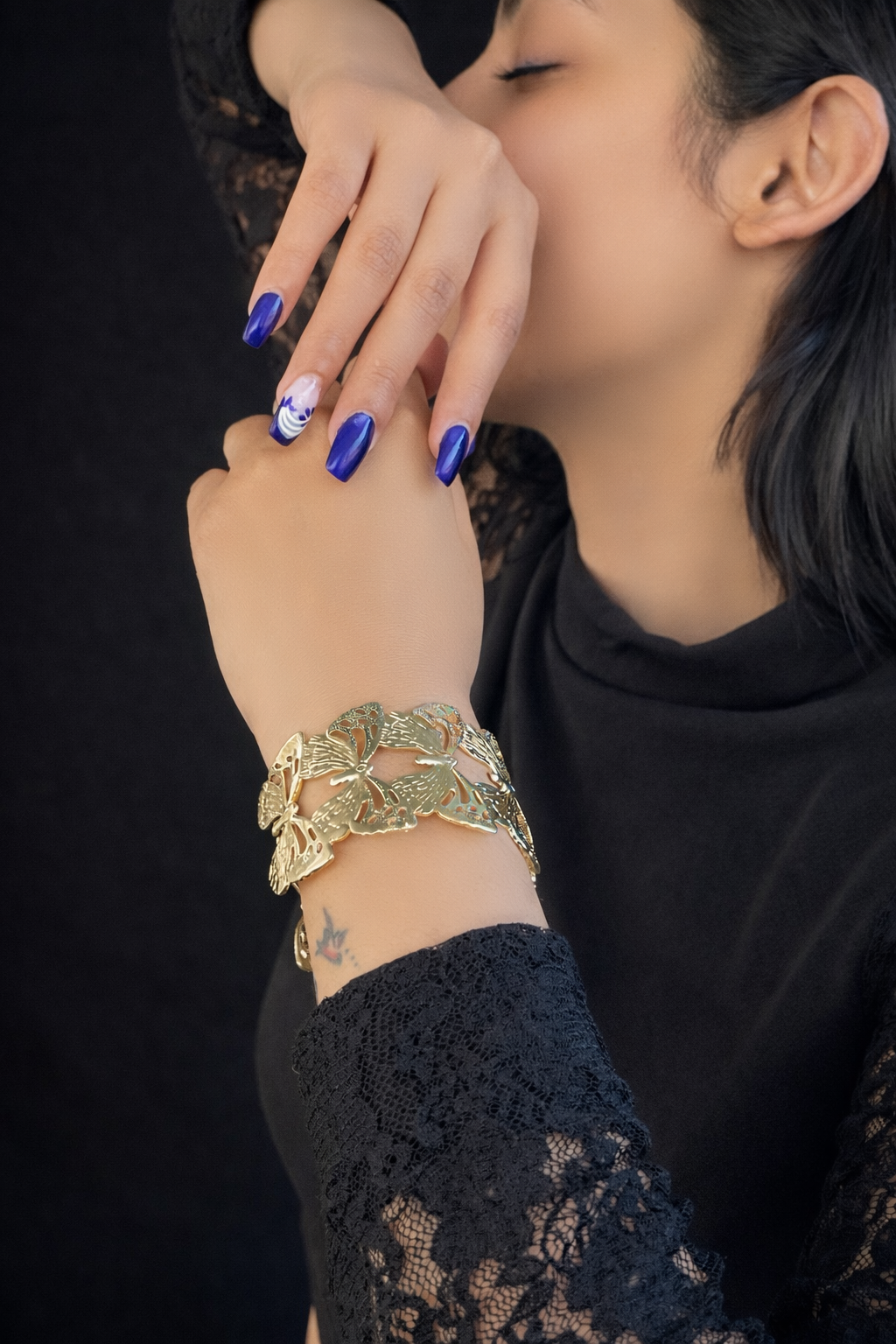 Butterfly Cuff Bracelet – Elegant Open Statement Bangle