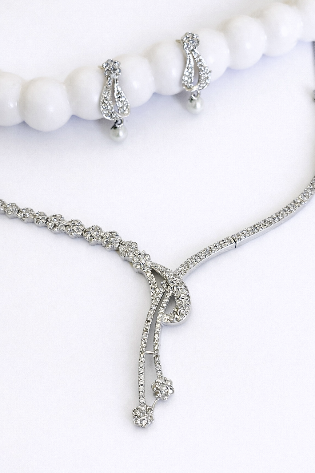 Crystal Cascade Necklace